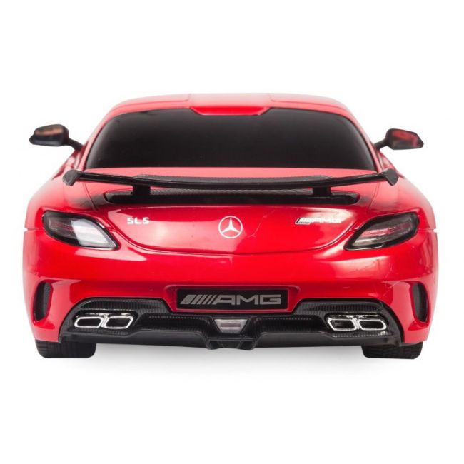 MASINA CU TELECOMANDA MERCEDES-BENZ SLS AMG ROSU CU SCARA 1 LA 18 VIVRas54100_Rosu