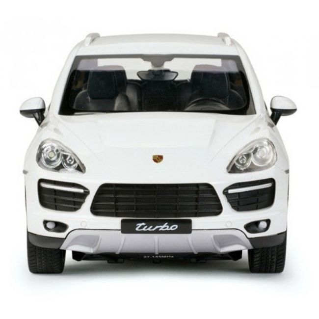 MASINA CU TELECOMANDA PORSCHE CAYENNE TURBO ALB CU SCARA 1 LA 14 VIVRas42900_Alb
