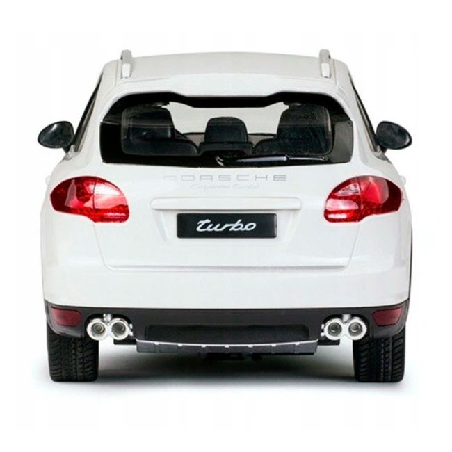 MASINA CU TELECOMANDA PORSCHE CAYENNE TURBO ALB CU SCARA 1 LA 14 VIVRas42900_Alb