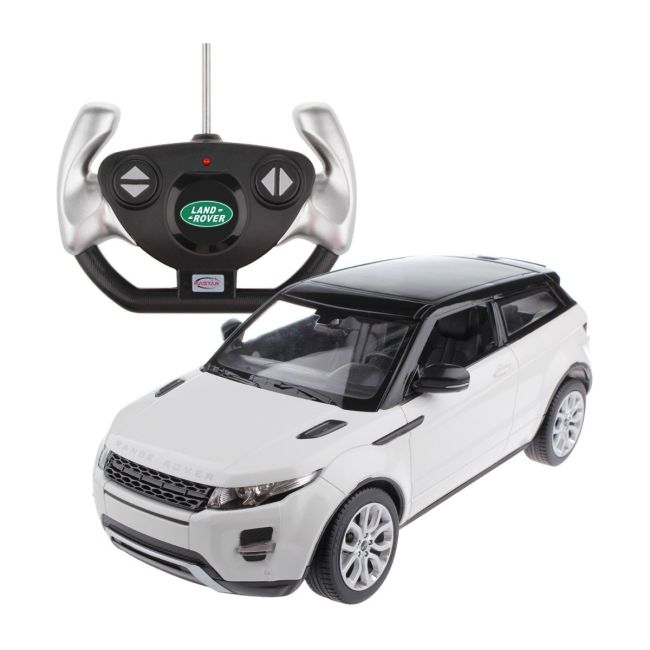 MASINA CU TELECOMANDA RANGE ROVER EVOQUE ALB SCARA 1 LA 14 VIVRas47900_Alb