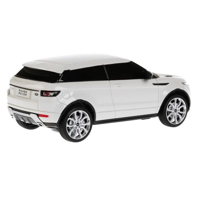MASINA CU TELECOMANDA RANGE ROVER EVOQUE ALB SCARA 1 LA 24 VIVRas46900_Alb