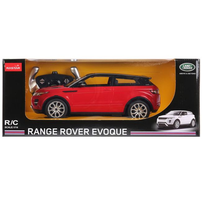 MASINA CU TELECOMANDA RANGE ROVER EVOQUE ROSU SCARA 1 LA 14 VIVRas47900_Rosu