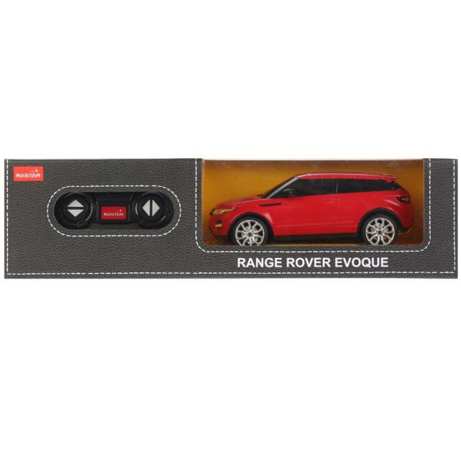 MASINA CU TELECOMANDA RANGE ROVER EVOQUE ROSU SCARA 1 LA 24 VIVRas46900_Rosu