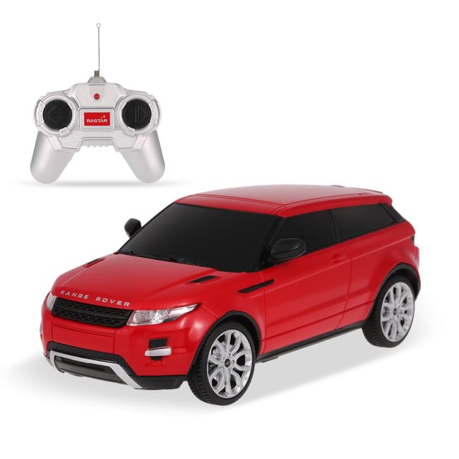 MASINA CU TELECOMANDA RANGE ROVER EVOQUE ROSU SCARA 1 LA 24 VIVRas46900_Rosu