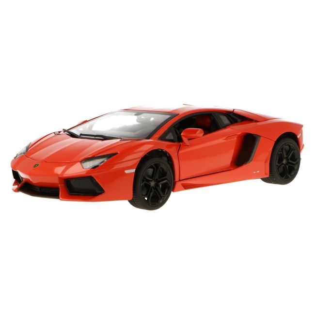 MASINUTA METALICA LAMBORGHINI AVENTADOR LP700 PORTOCALIU SCARA 1 LA 18 VIVRas61300_Portocaliu