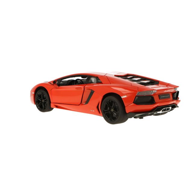 MASINUTA METALICA LAMBORGHINI AVENTADOR LP700 PORTOCALIU SCARA 1 LA 18 VIVRas61300_Portocaliu