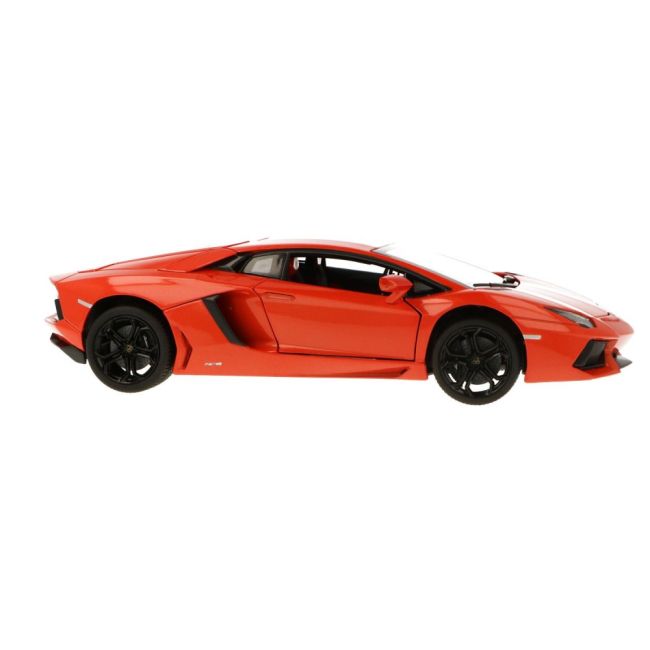 MASINUTA METALICA LAMBORGHINI AVENTADOR LP700 PORTOCALIU SCARA 1 LA 18 VIVRas61300_Portocaliu