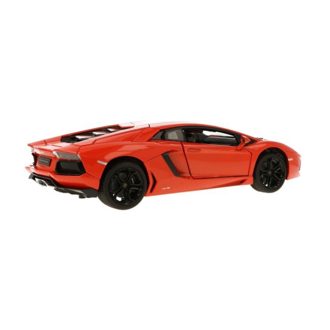 MASINUTA METALICA LAMBORGHINI AVENTADOR LP700 PORTOCALIU SCARA 1 LA 18 VIVRas61300_Portocaliu