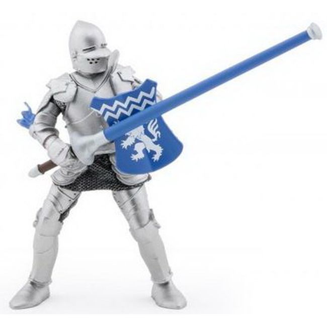 PAPO FIGURINA CAVALER CU SULITA SI SCUT ALBASTRU VIVPapo39760