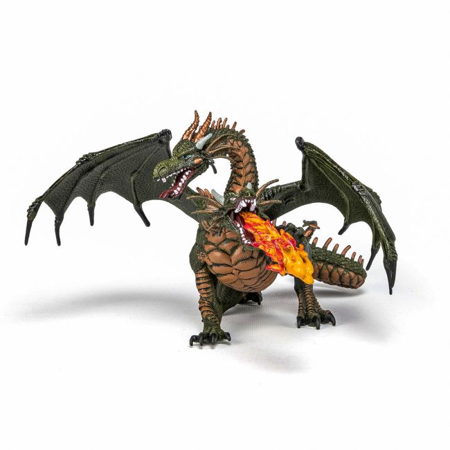 PAPO FIGURINA DRAGON CU 2 CAPETE VIVPapo36019