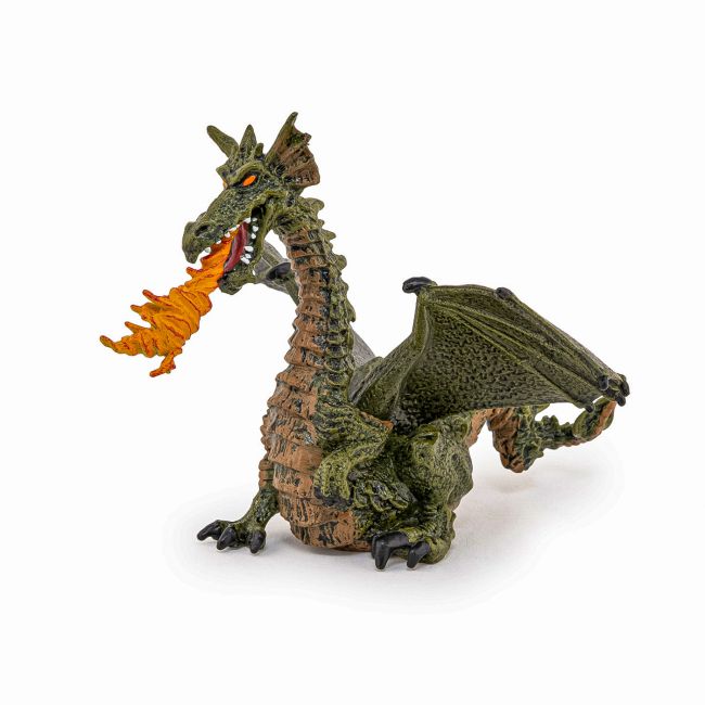 PAPO FIGURINA DRAGON VERDE INARIPAT CU FLACARA VIVPapo39025