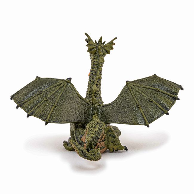 PAPO FIGURINA DRAGON VERDE INARIPAT CU FLACARA VIVPapo39025