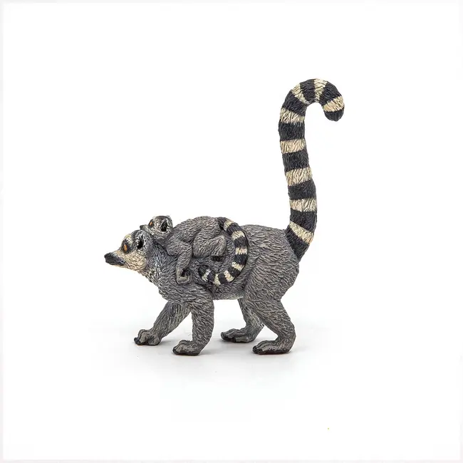 PAPO FIGURINA LEMUR CU PUI VIVPapo50173