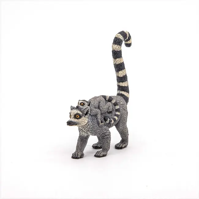 PAPO FIGURINA LEMUR CU PUI VIVPapo50173