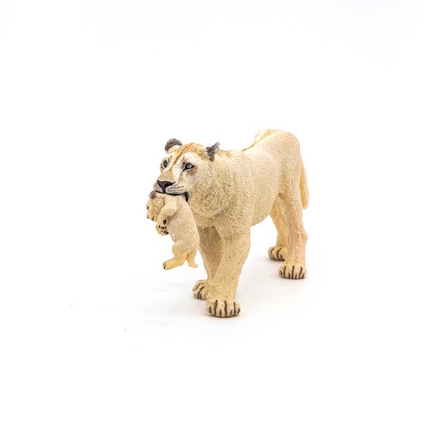 PAPO FIGURINA LEOAICA ALBA CU PUI VIVPapo50203