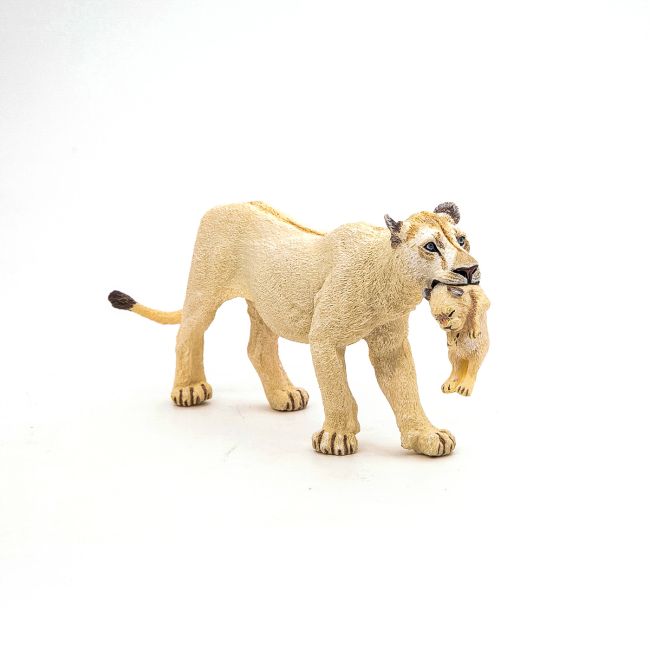 PAPO FIGURINA LEOAICA ALBA CU PUI VIVPapo50203