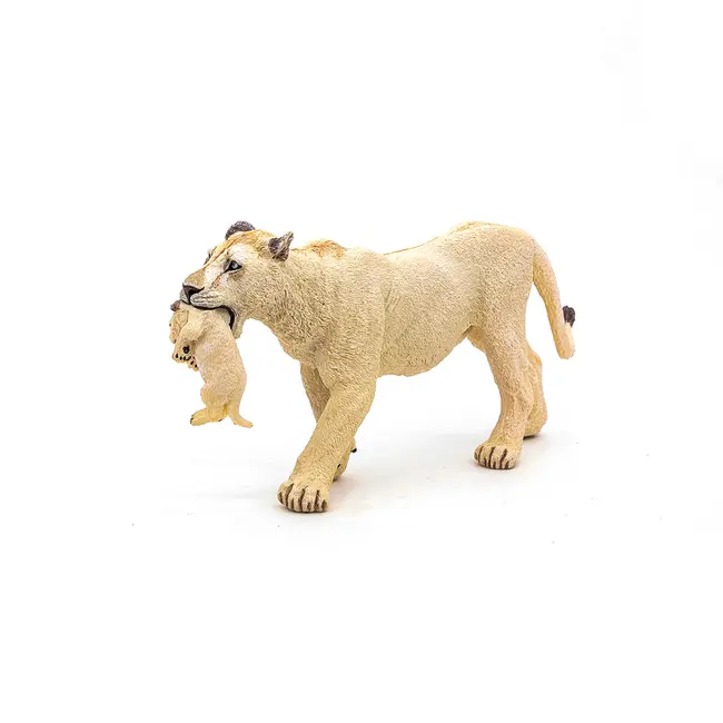 PAPO FIGURINA LEOAICA ALBA CU PUI VIVPapo50203