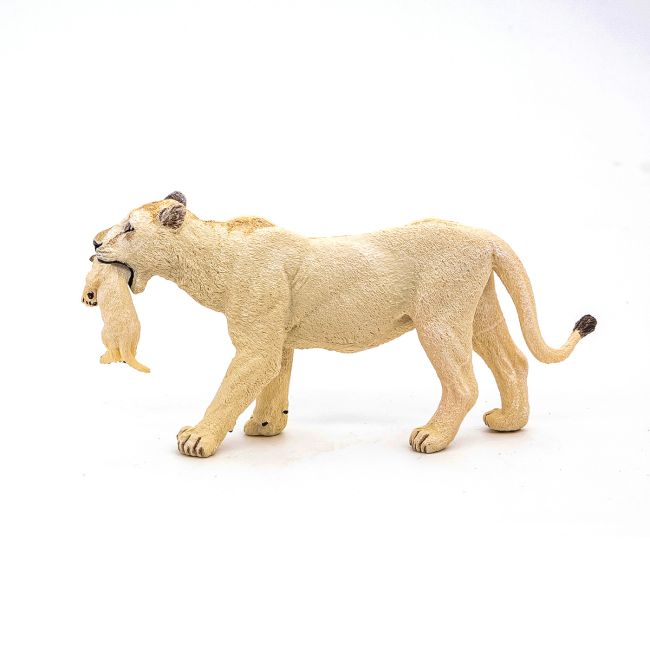 PAPO FIGURINA LEOAICA ALBA CU PUI VIVPapo50203