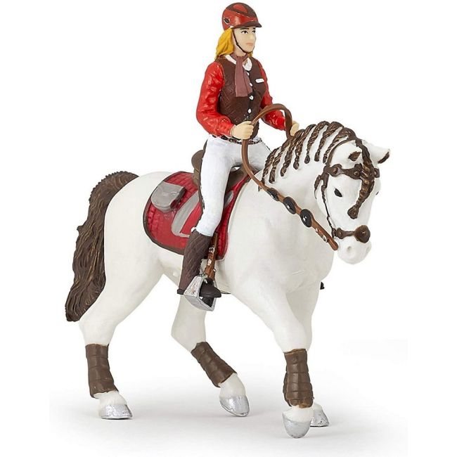 PAPO FIGURINA SET PONEY CLUB-BOXA CARTON+4 FIGURINE VIVPapo80310
