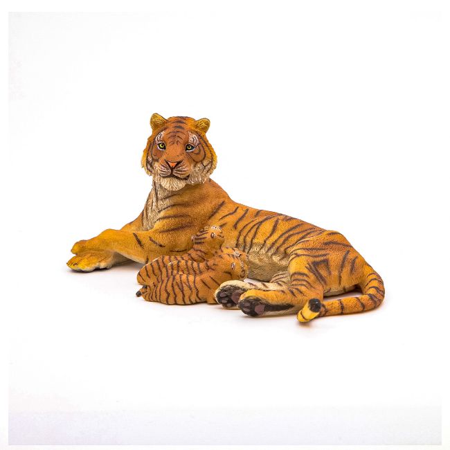 PAPO FIGURINA TIGRU CU 3 PUI VIVPapo50156
