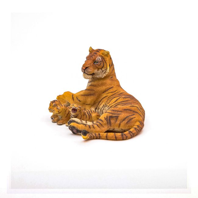 PAPO FIGURINA TIGRU CU 3 PUI VIVPapo50156