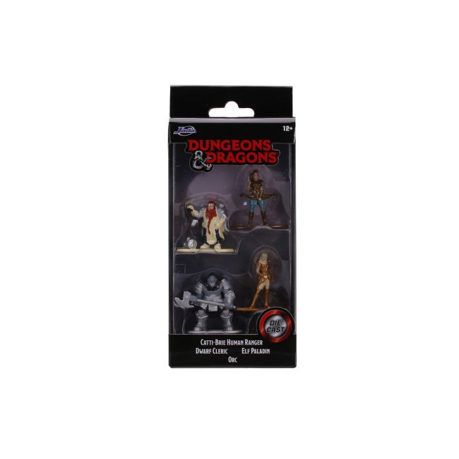 DUNGEONS DRAGONS SET 4 NANOFIGURINE 4CM VIV253251009