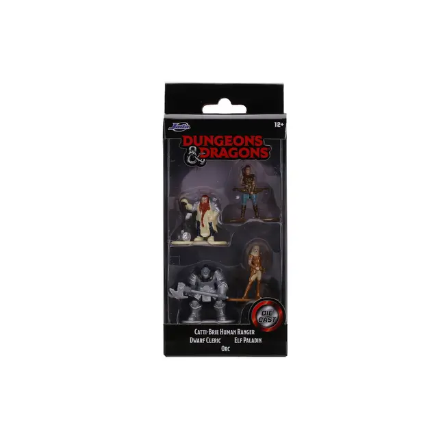 DUNGEONS DRAGONS SET 4 NANOFIGURINE 4CM VIV253251009