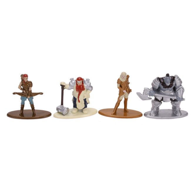 DUNGEONS DRAGONS SET 4 NANOFIGURINE 4CM VIV253251009