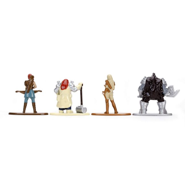 DUNGEONS DRAGONS SET 4 NANOFIGURINE 4CM VIV253251009