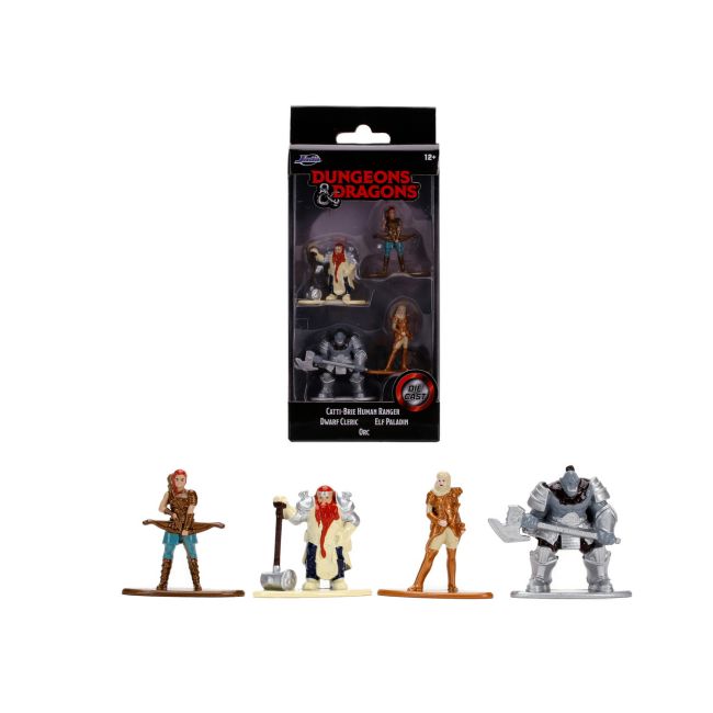 DUNGEONS DRAGONS SET 4 NANOFIGURINE 4CM VIV253251009