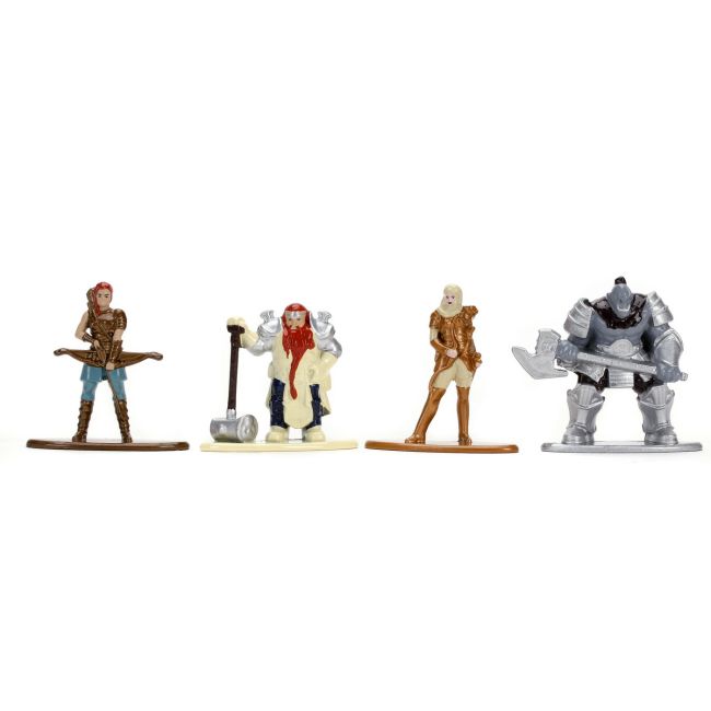 DUNGEONS DRAGONS SET 4 NANOFIGURINE 4CM VIV253251009