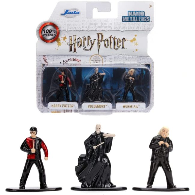 HARRY POTTER SET 3 NANOFIGURINE 4CM VIV253182000