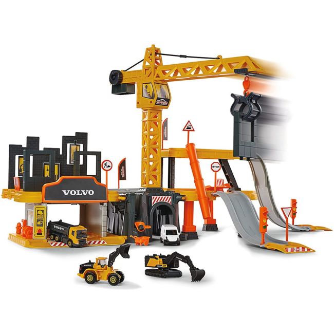 MAJORETTE PISTA CREATIX CONSTRUCTION 5 MASINUTE VOLVO VIV212050032