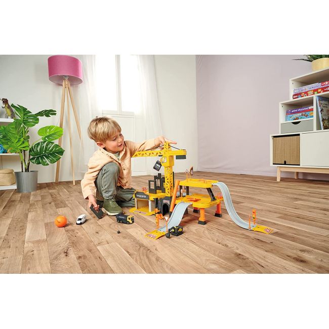 MAJORETTE PISTA CREATIX CONSTRUCTION 5 MASINUTE VOLVO VIV212050032