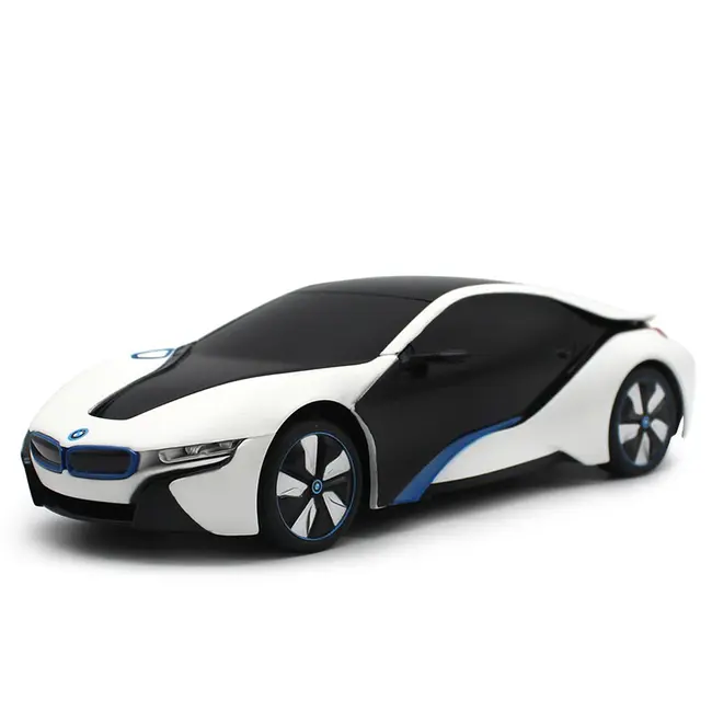 MASINA CU TELECOMANDA BMW I8 ALBA SCARA 1 LA 24 VIVRas48400_Alb
