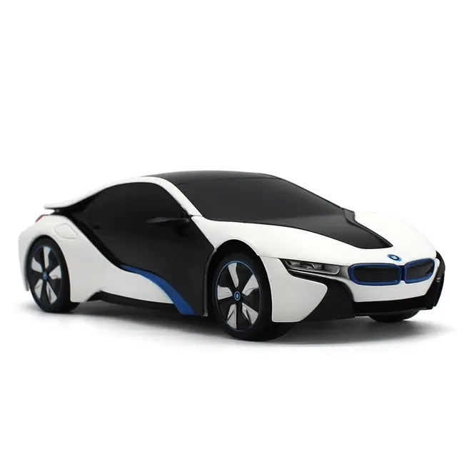 MASINA CU TELECOMANDA BMW I8 ALBA SCARA 1 LA 24 VIVRas48400_Alb