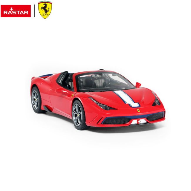 MASINA CU TELECOMANDA FERRARI 458 ROSIE SCARA 1 LA 14 VIVRas73400_Rosu