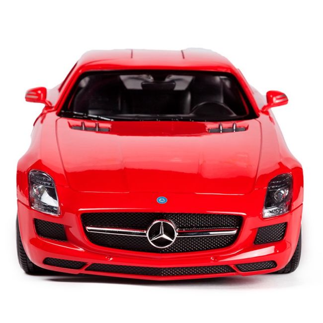 MASINA CU TELECOMANDA MERCEDES-BENZ SLS ROSU SCARA 1 LA 14 VIVRas47600_Rosu