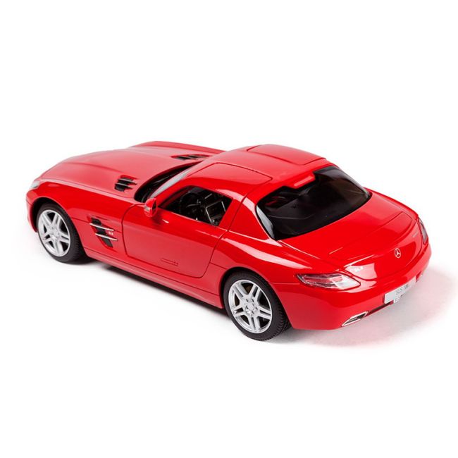 MASINA CU TELECOMANDA MERCEDES-BENZ SLS ROSU SCARA 1 LA 14 VIVRas47600_Rosu