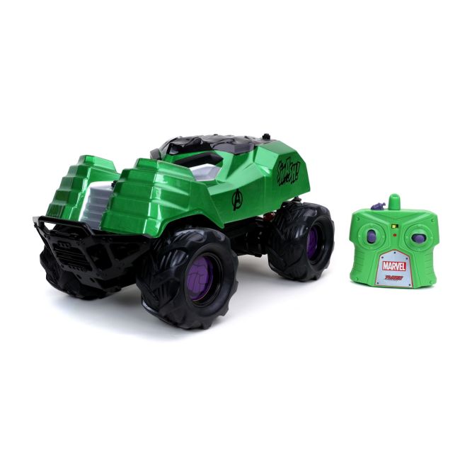 MASINUTA CU TELECOMANDA MARVEL RC HULK SMASHER SCARA 1:14 VIV253228003