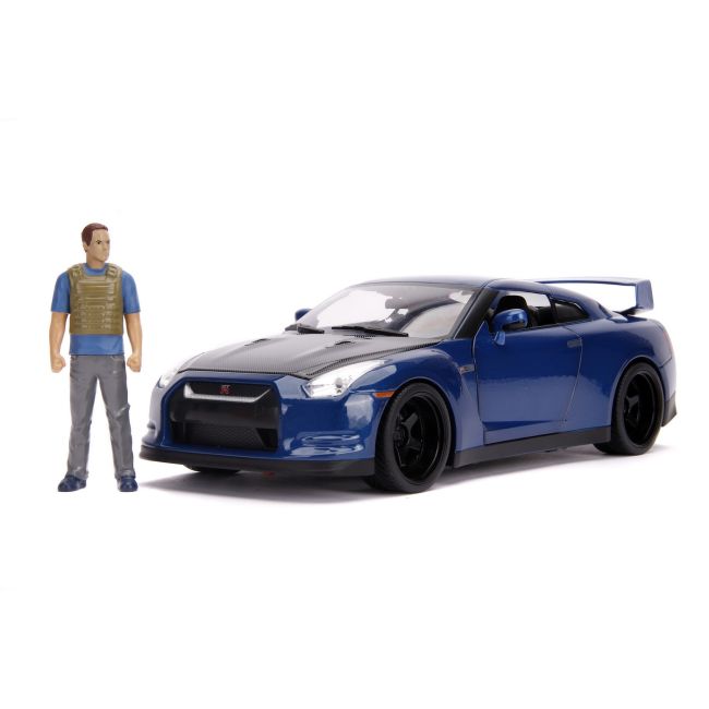 MASINUTA METALICA FAST AND FURIOUS NISSAN SKYLINE SCARA 1:18 VIV253206003