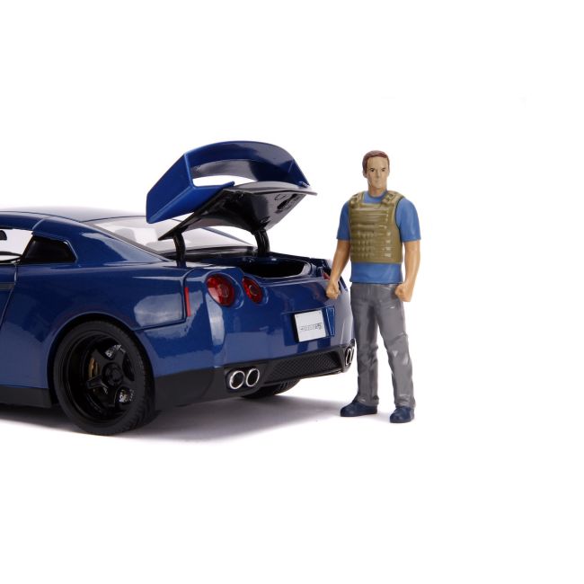 MASINUTA METALICA FAST AND FURIOUS NISSAN SKYLINE SCARA 1:18 VIV253206003