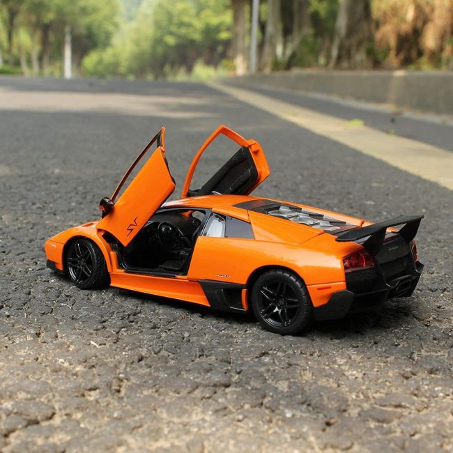 MASINUTA METALICA LAMBORGHINI GALLARDO LP560-4 PORTOCALIU SCARA 1 LA 20 VIVRas34500_Portocaliu