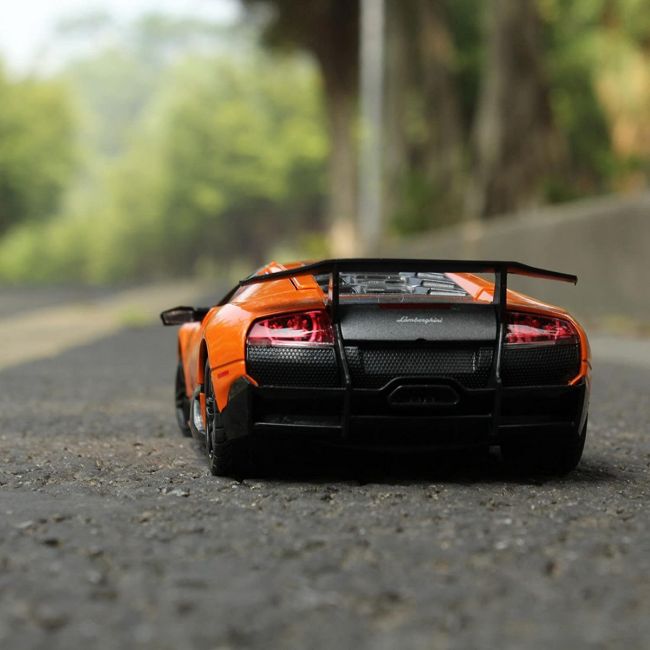 MASINUTA METALICA LAMBORGHINI GALLARDO LP560-4 PORTOCALIU SCARA 1 LA 20 VIVRas34500_Portocaliu