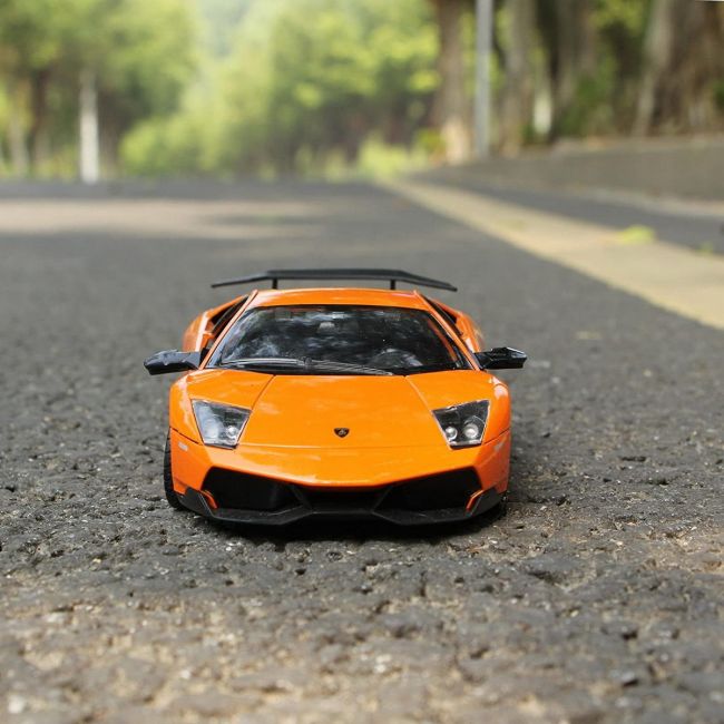 MASINUTA METALICA LAMBORGHINI GALLARDO LP560-4 PORTOCALIU SCARA 1 LA 20 VIVRas34500_Portocaliu