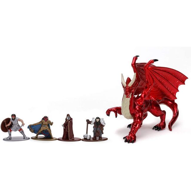 SET 5 NANO FIGURINE DIN METAL DUNGEONS DRAGONS 4 CM VIV253254000