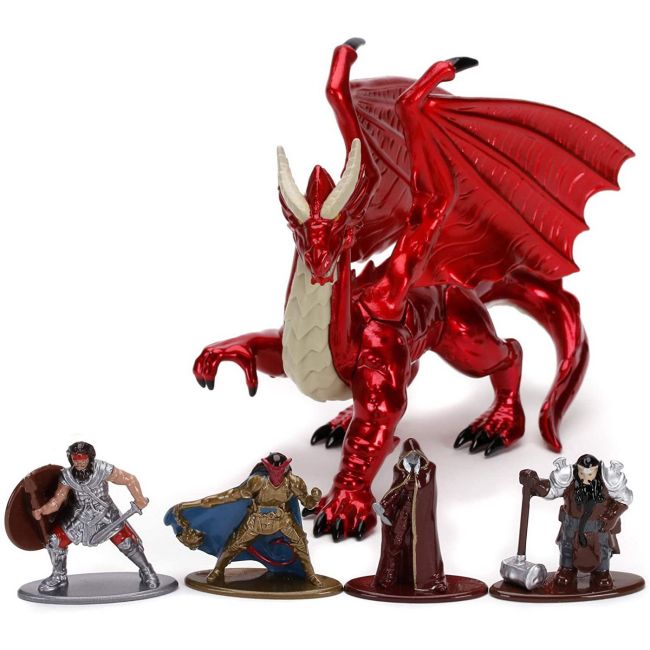 SET 5 NANO FIGURINE DIN METAL DUNGEONS DRAGONS 4 CM VIV253254000