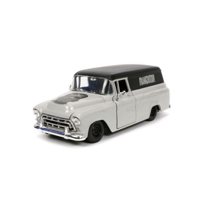 SET MASINUTA 1957 CHEVY SUBURBAN SI FIGURINA FRANKENSTEIN VIV253255032