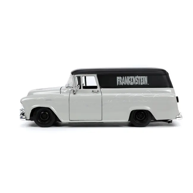 SET MASINUTA 1957 CHEVY SUBURBAN SI FIGURINA FRANKENSTEIN VIV253255032