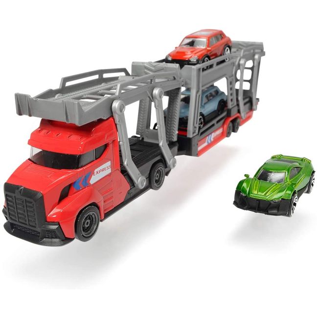 SET TRAILER 28CM CU 3 MASINUTE METALICE - ROSU VIV203745008_ROSU